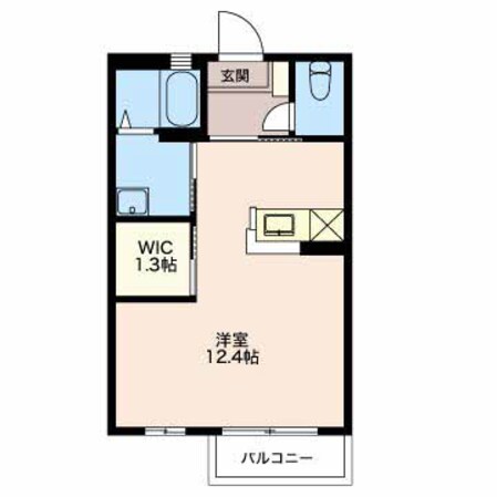 川越富洲原駅 徒歩15分 2階の物件間取画像